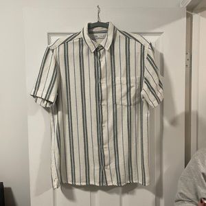 ZARA short sleeve button down